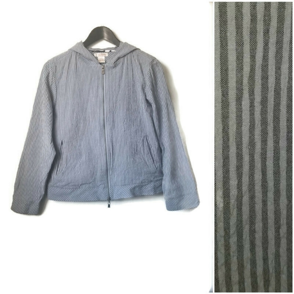 Tommy bahama girl's light weight seersucker jacket